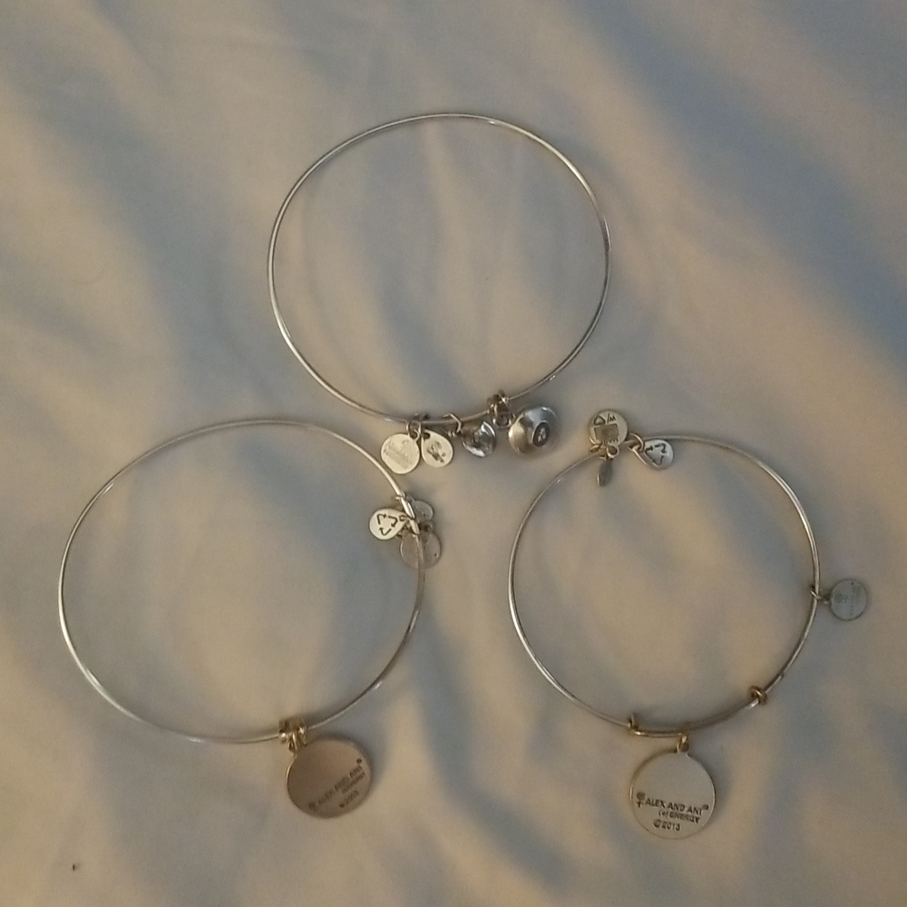 Alex And Ani Bangle Bracelets - image 2